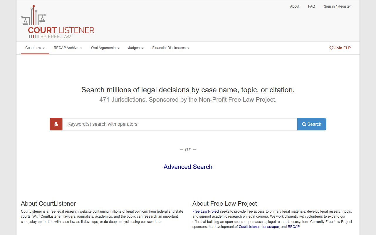 Ford County court dockets CourtListener federal docket context